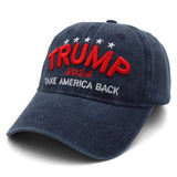 Trump Hat Trump Merchandise Take America Back Donald Trump Slogan Hat Embroidered Adjustable Baseball Cap