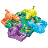 Hasbro Gaming Hungry Hungry Hippos Dino Edition Board Game, Pre-School Game for Ages 4 and Up; for 2 to 4 Players (Amazon Exclusive)