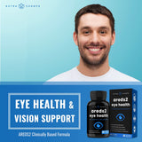 AREDS 2 Eye Support Vitamins | Advanced Vision Supplement with Lutein, Zeaxanthin & Bilberry | Enhanced Formula for Macular Health & Blue Light Defense | 60 Capsules for Optimal Ocular Care