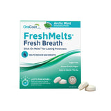 Oracoat FreshMelts Fresh Breath Stick-on Melts for Lasting Freshness, 160 Count Breath Freshener for Bad Breath, Non-Acidic & Sugar-Free, Arctic Mint