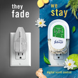 Febreze Odor-Fighting Fade Defy PLUG Air Freshener, Mountain, Ocean, 87 fl. oz. Oil Refills, 4 Refills (2 of Each)