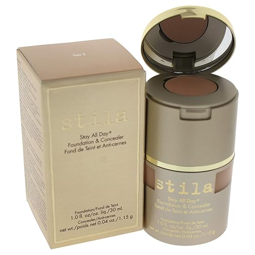 Stila Stay All Day Foundation & Concealer #3 Light 1 oz NIB (253)