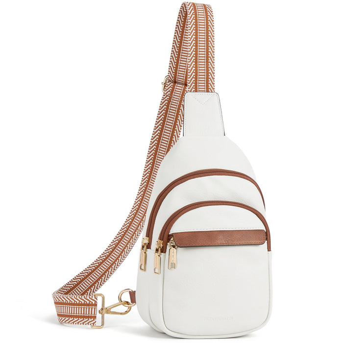 BOSTANTEN Sling Bag for Women Leather Crossbody Bags Fanny Pack for Travel