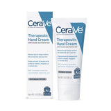 CeraVe Therapeutic Hand Cream for Dry Cracked Hands With Hyaluronic Acid and Niacinamide | Fragrance Free 3 Ounce