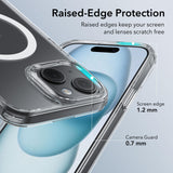 ESR for iPhone 15 Plus Case, Compatible with MagSafe, Military-Grade Protection, Yellowing Resistant, Scratch-Resistant Back, Magnetic Phone Case for iPhone 15 Plus, Classic Series, Clear