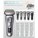 94M Replacement Shaver Head Compatible with Braun 9 Series Foil Shaver 9477cc,9330s,9465cc,9460cc,9419s,9390cc,9385cc