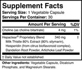 Hepaclear - Natural Liver Support Supplement with Hesperidin - Non-GMO, Vegan, Gluten-Free