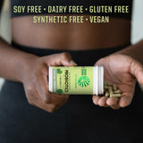 Sunwarrior Probiotics Soil-based Vegan Capsules | 10 billion CFU for Digestion Soy Free Gluten Free Dairy Free | 30 CT