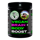 Vegan Brain & Body Boost: The Cherry On Top of A Plant-Based Lifestyle | Working Intelligence | Anti-Aging | Physical Fitness | Vegan Amino Acids - Creatine, Taurine & Beta Alanine | 67 Servings/500g