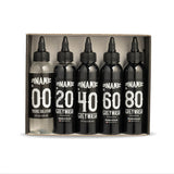 DYNAMIC COLOR CO. Greywash Tattoo Ink Set 4oz Bottles