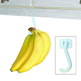 Gadjit Banana Hook Hanger Ripen Bananas Naturally with Under Cabinet Banana Hanger/Banana Holder. Self-Stick and Adheres Under Cabinets (White)