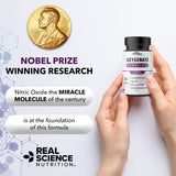 Real Science Nutrition Offers Oxygenate Miracle - Formulated for Lung Support, Helps Relieve Symptoms of Low Oxygen Such as Shortness of Breath, Rapid Heart Rate, Snoring, Wheezing, and Others