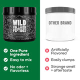 Wild Collagen Peptides Powder | Unflavored Ancient Diet Protein Powder for Men & Women | Non-GMO, Keto & Paleo Friendly Supplements | (16 oz)