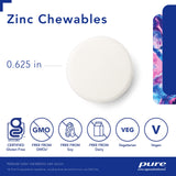 Pure Encapsulations Zinc Chewables | Supplement for Immune System Support, Growth and Development, and Wound Healing | 100 Chewable Tablets | Natural Orange Flavor