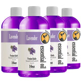 Natures-Star - Lavender Essential Oil (4 Pack Bulk) for Aromatherapy, Diffuser, Relaxation