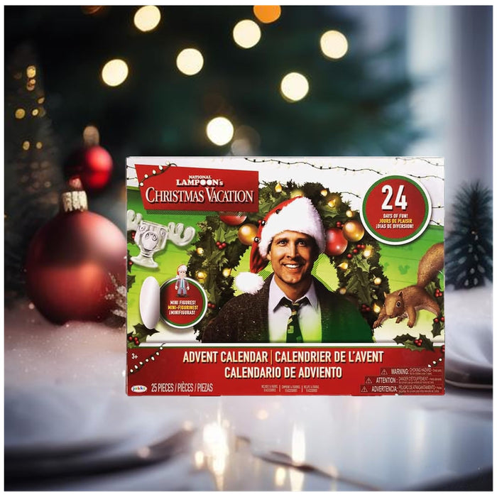 National Lampoon’s Christmas Vacation Advent Calendar 2024, 24 Days of Countdown Calendar Gifts Set, 24 Individually Little People Play Figure for Teen Boys Girls, Enjoy 24 Days of Countdown (1pc)