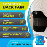BraceAbility LSO Back Brace for Herniated, Degenerative & Bulging Disc Pain Relief, Sciatica, Spine Stenosis | Medical Lumbar Support Device for Post Surgery & Fractures with Hot/Cold Therapy (2XL)