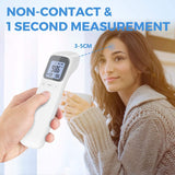 Thermometer for Adults and Kids, No-Touch Forehead Thermometer with Object Mode Function,Fever Alert and 32 Set Memory Recall,Instant Accurate Reading Digital Baby Thermometer for Fever