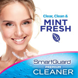 SmartGuard Premium Cleaner Crystals –(110 Cleanings)- Removes Stain, Plaque & Bad Odor from Dentures, Clear Braces, Mouth Guard, Night Guard & Retainers.