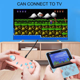 Elolicu G7 Handheld Game Console for Kid Children, 2022 New Portable 3.5 Inch Screen Built in 666 Classic Retro Video Games Console Single Player Lightweight Gaming Device Support for Connecting TV