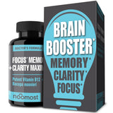 Brain Supplement for Focus, Memory, Clarity, Energy Work as Caffeine Brain Booster for Memory & Focus for Brain Fog, Brain Boost & Brain Support (Pack 1)
