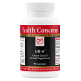 Health Concerns GB-6 - Gallbladder Support & Liver Health Supplement - 90 Capsules
