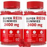 Keptrohy Super Reds Gummies, Powerful Antioxidants and Polyphenols, Daily SuperFruits Gummies for Digestive Health, Immune & Overall Health, Vegan and Mixed Berry Flavor, 120 SuperFood Gummies