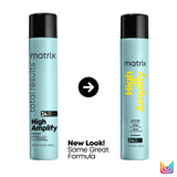 Matrix High Amplify Proforma Firm Hold Hairspray | Adds Intense Volume & Shine | Controls Frizz | Silicone-Free | Extra Hold Freezing Spray | Humidity Resistance | Vegan | All Hair Types| 10.2 Oz.