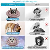 Dog Cones for Small Dogs,Comfortable Adjustable Soft Dog Cone Alternative After Surgery,Elizabethan Donut Collar for Small Dogs Recovery,Different Sizes for Cats,Medium Dogs and Small Dogs