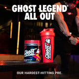 Ghost Legend All-Out Pre-Workout Powder – Orange Cream Flavor – 20 Servings