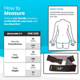 BraceAbility Hip Support Groin Brace - Hamstring Compression Wrap Sciatica Pain Relief Brace for Sciatic Nerve Relief, Labral Tear, Thigh, Groin Pull - Sciatica Hip Brace for Men or Women (One Size)