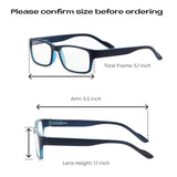 Readerest Blue Light Blocking Reading Glasses, UV Protection, Blue Light Glasses Men