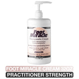 Foot Miracle Therapeutic Cream Practitioner Strength 32 Ounce With Pump