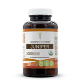 Secrets of the Tribe Juniper 120 Capsules, 1000 mg, USDA Organic Juniper (Juniperus communis) Dried Berry (120 Capsules)