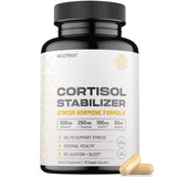 Cortisol Manager and Stabilizer Supplement | Supports Adrenal Health, Deep Sleep & Relaxation | Cortisol Supplement with Ashwagandha, L-Theanine, Rhodiola Rosea Extract & Apigenin | 30 Vegan Capsules
