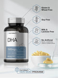 DHA Supplement 1500mg | 90 Softgels | EPA, Omega 3, DHA | Non-GMO, Gluten Free | by Horbaach