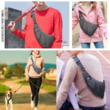 Anti Theft Travel Bags Daypack for Men Women, Slim Sling Bag Crossbody Chest Personal Pocket Bag