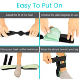 Vive Ankle Brace - Stabilizer Air Cast for Ankle Sprain Treatment, Foot Fracture - Hot & Cold Gel & Air Therapy - Stirrup Brace Support Cast Right Left Foot - Stabilizing Splint for Women, Men