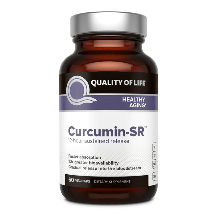 Quality of Life - Healthy Aging - Inflammation Support - Curcumin-SR - 60 Vegicaps