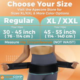 APECORE Sacroiliac Si Hip Belt for Women and Men That Alleviates Sciatic, Pelvic, Lower Back, Leg and Sacral Nerve Pain Caused by Si Joint Dysfunction| Hip Brace Support