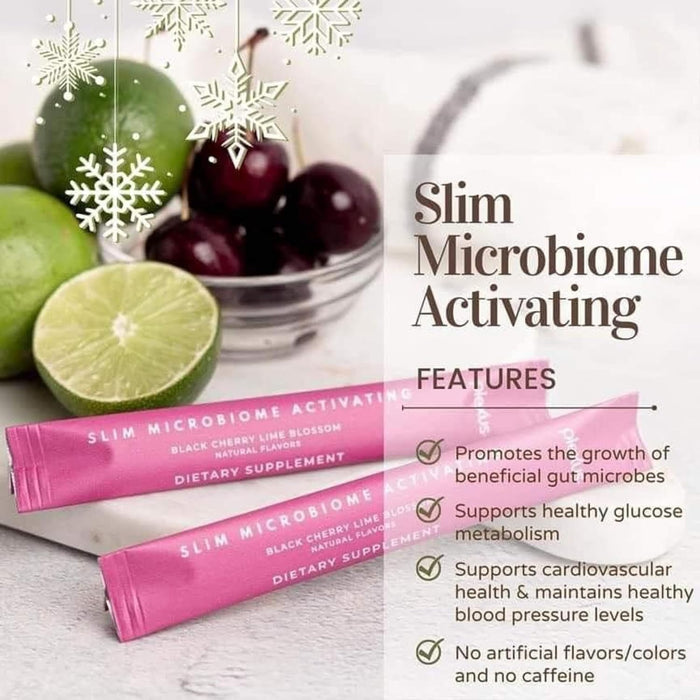 Plexus Slim Microbiome Pink Drink Mix, 30 Servings (Raspberry, Lemon, and Watermelon Flavor)