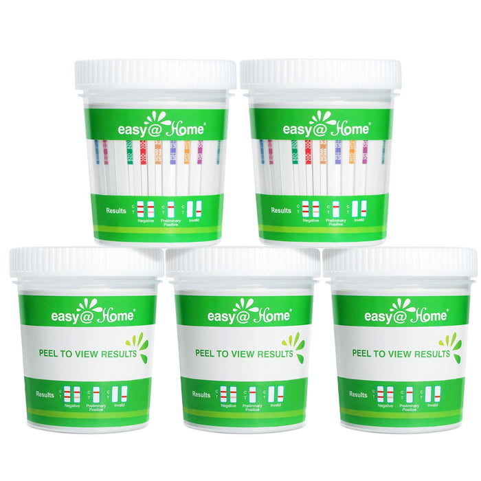 Easy@Home Drug Test Cup: at Home Drug Test Kit Test for AMP/BUP/BAR/BZO/COC/MDMA/MET/MTD/OPI2000/OXY/PCP/PPX/TCA/THC50, Highly Sensitive THC Tests for Home Use is Included #ECDOA-1144A3 (5)