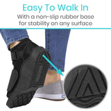 Vive Offloading Post-Op Shoe - Forefront Wedge Boot for Broken Toe Injury - Non Weight Bearing Medical Recovery for Foot Surgery, Hammer Toes, Bunion, Feet, Orthopedic (Men 9.5-11.5, Women 10.5-12)