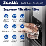 FrigiLife Refrigerator Water Filter Compatible with Frigidaire EPTWFU01, EWF02, Pure Source Ultra II, 2PACK