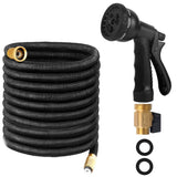 PAGE HODGE Expandable Garden Hose No-Kink Flexible Water Hose Triple Layered Latex 50 Foot