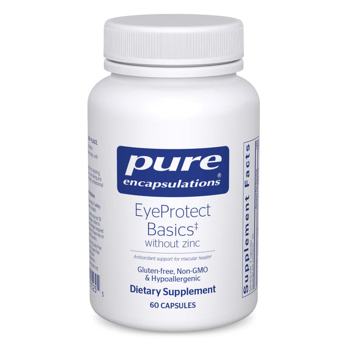 Pure Encapsulations EyeProtect Basics Without Zinc | Key Antioxidant Support for Eye Health | 60 Capsules