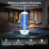 Bug Zapper，Wireless Mosquito Killer Lamp, Indoor and Outdoor Mosquito Killer Lamp, Rechargeable 2 in 1, Suitable for Patio, Home, Backyard, Yard, Garden, Campsite (Blue)