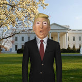 HOOGAR Presidential Candidate Mask Donald Trump Face Mask & Joe Biden Face Mask Funny Halloween Cosplay Headgear U.S. Election Party (Trump)