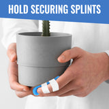 Silk Like Medical Tape - Durable Cloth Medical Tape - 1 in x 10yd, 12 Rolls - Surgical Tape Woven for Strongly Holding Large Dressings, Securing Splints, and Ideal for Long-Term Care