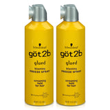 Got2b Glued Blasting Freeze Hairspray, 12 oz, Pack of 2